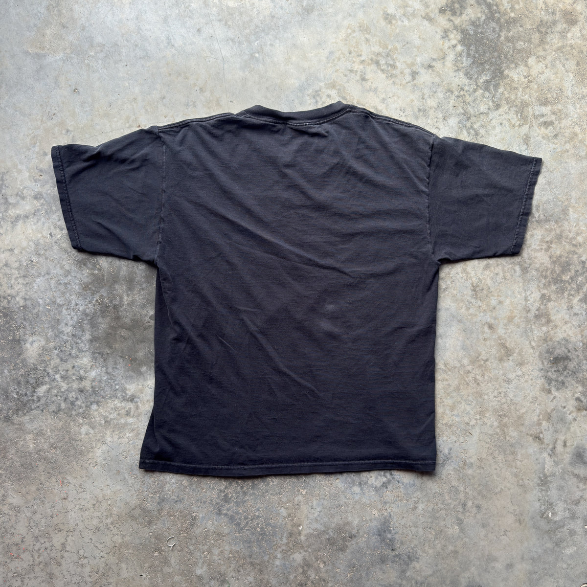 00s Oakland Raiders Embroidered Black T-Shirt (XL)