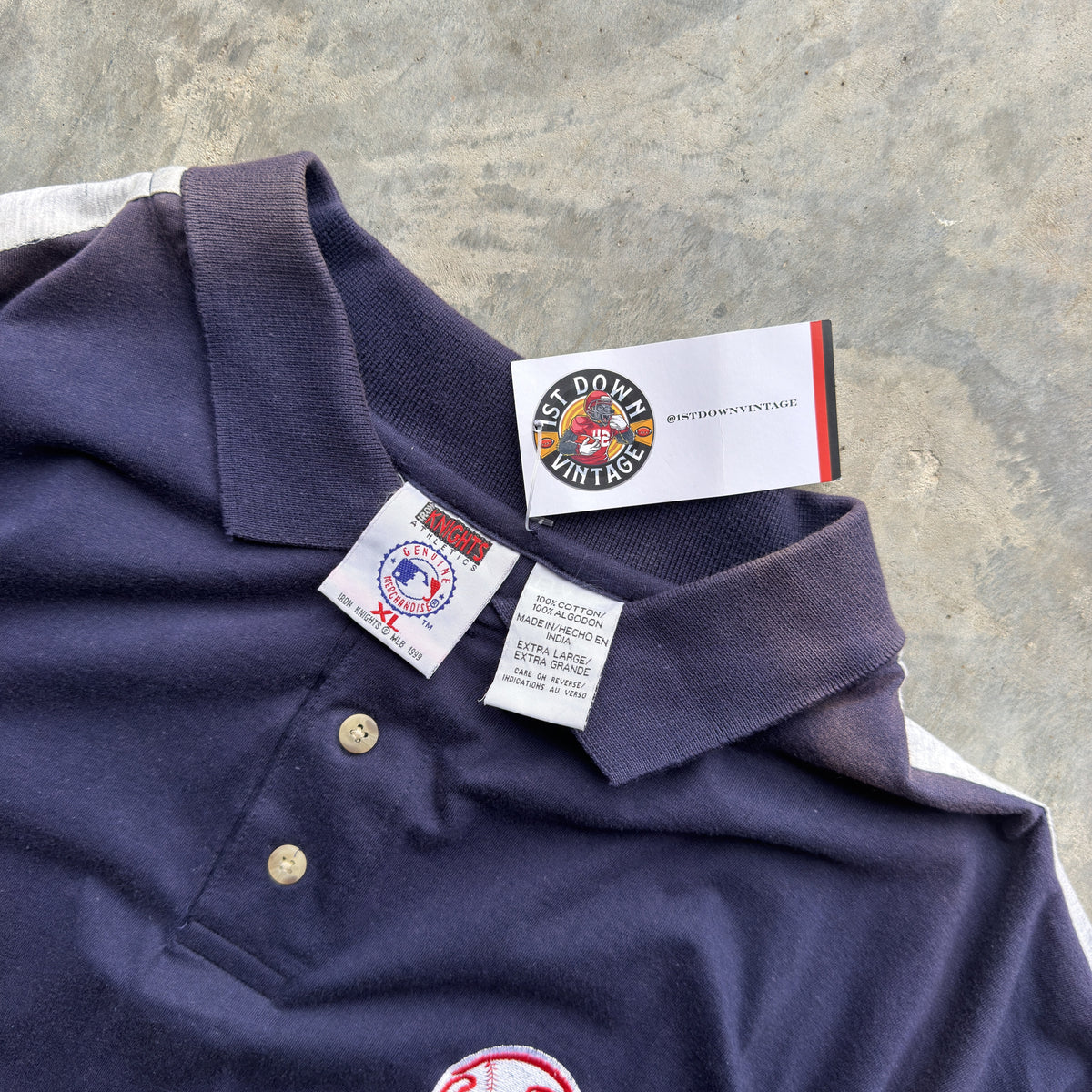 1999 New York Yankees Cotton Polo Shirt (XL)