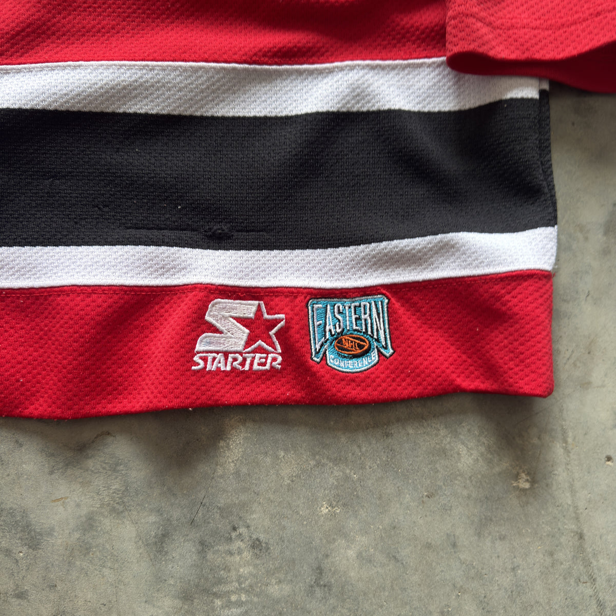 90's New Jersey Devils Starter Blank Hockey Jersey (S)