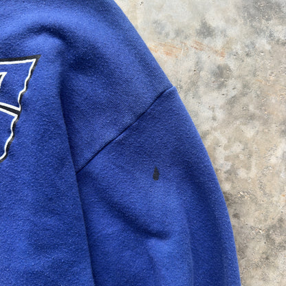 Indianapolis Colts Logo Athletic Spellout Crewneck (XL)