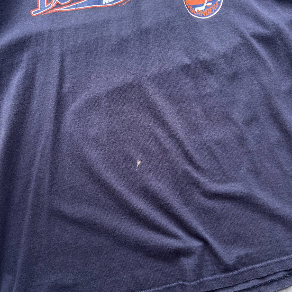 New York Islanders Script Logo T-Shirt (XL)