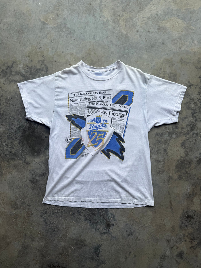 1992 Kansas City Royals Newspaper T-shirt (XL)