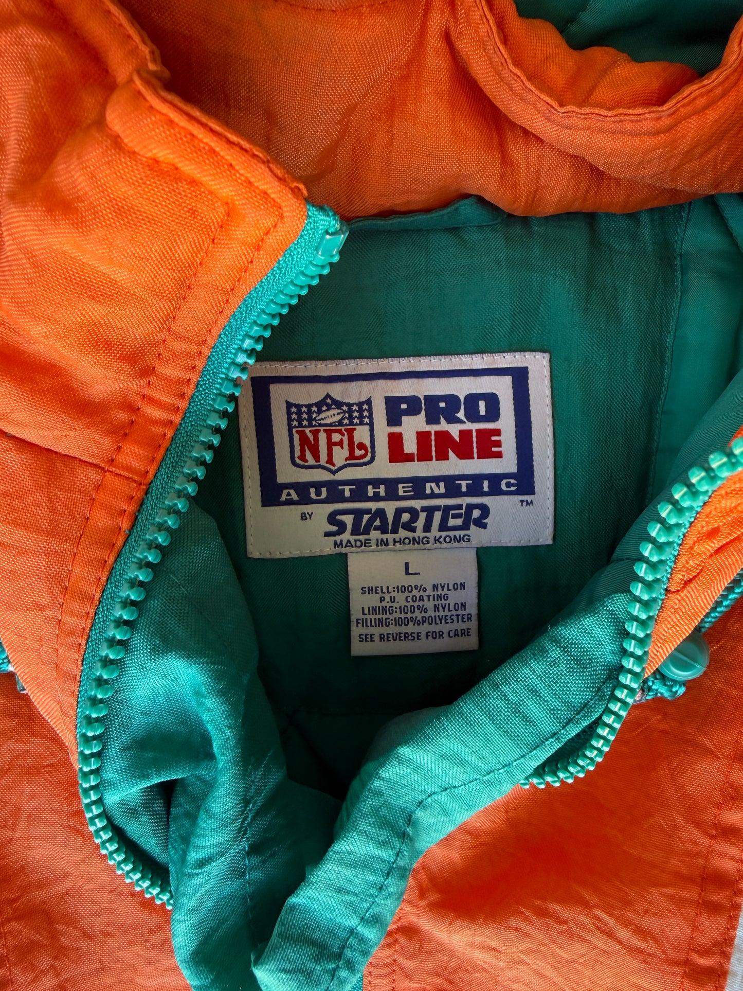 90s Miami Dolphins Starter NFL Jacket (L)