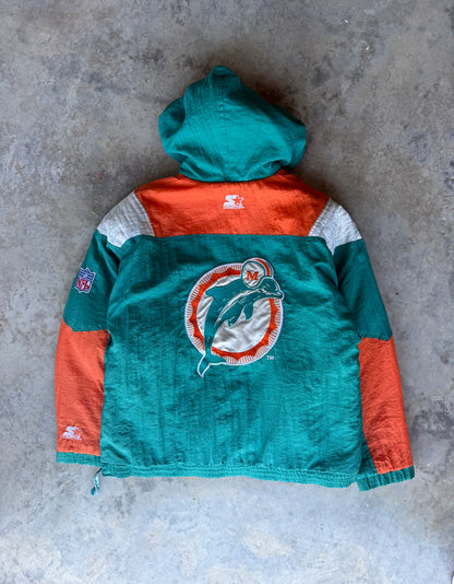 90s Miami Dolphins Starter NFL Jacket (L)