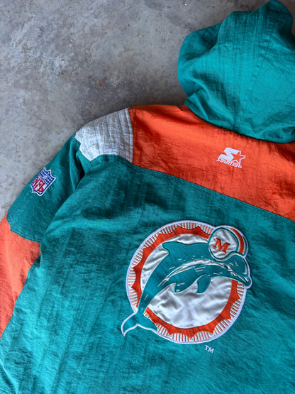 90s Miami Dolphins Starter NFL Jacket (L)
