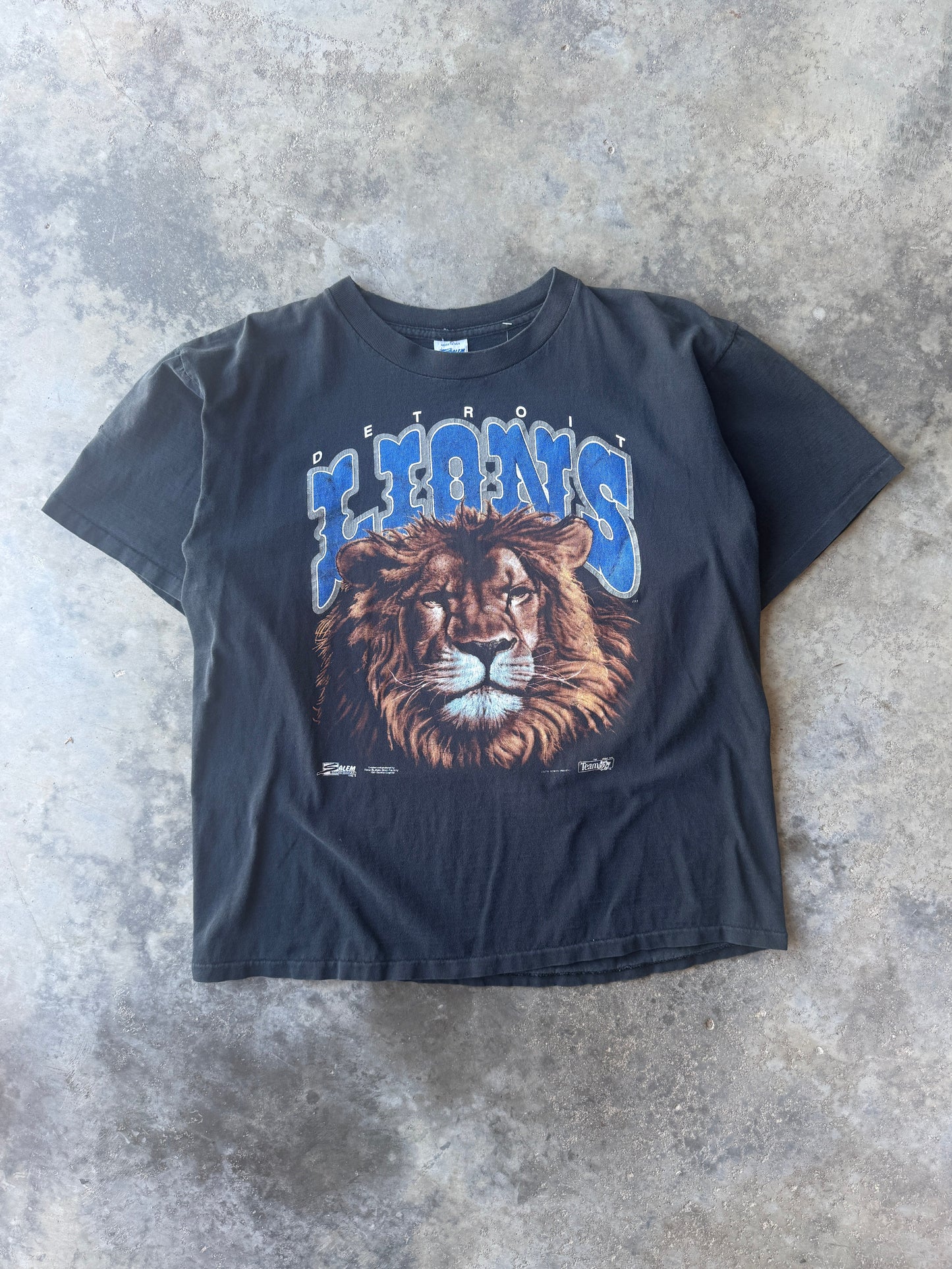 1992 Detroit Lions Salem Sportswear Realism T-Shirt (XL)
