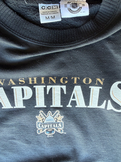 00s Washington Capitals Vintage NHL CCM Sweatshirt (M)