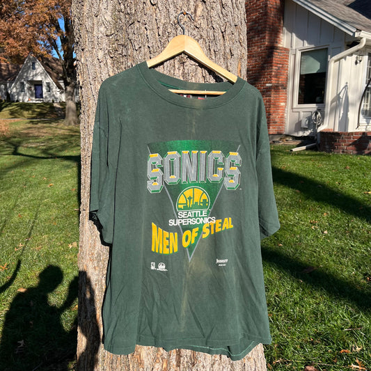 90's Seattle Supersonics "Men of Steal" (3XL)