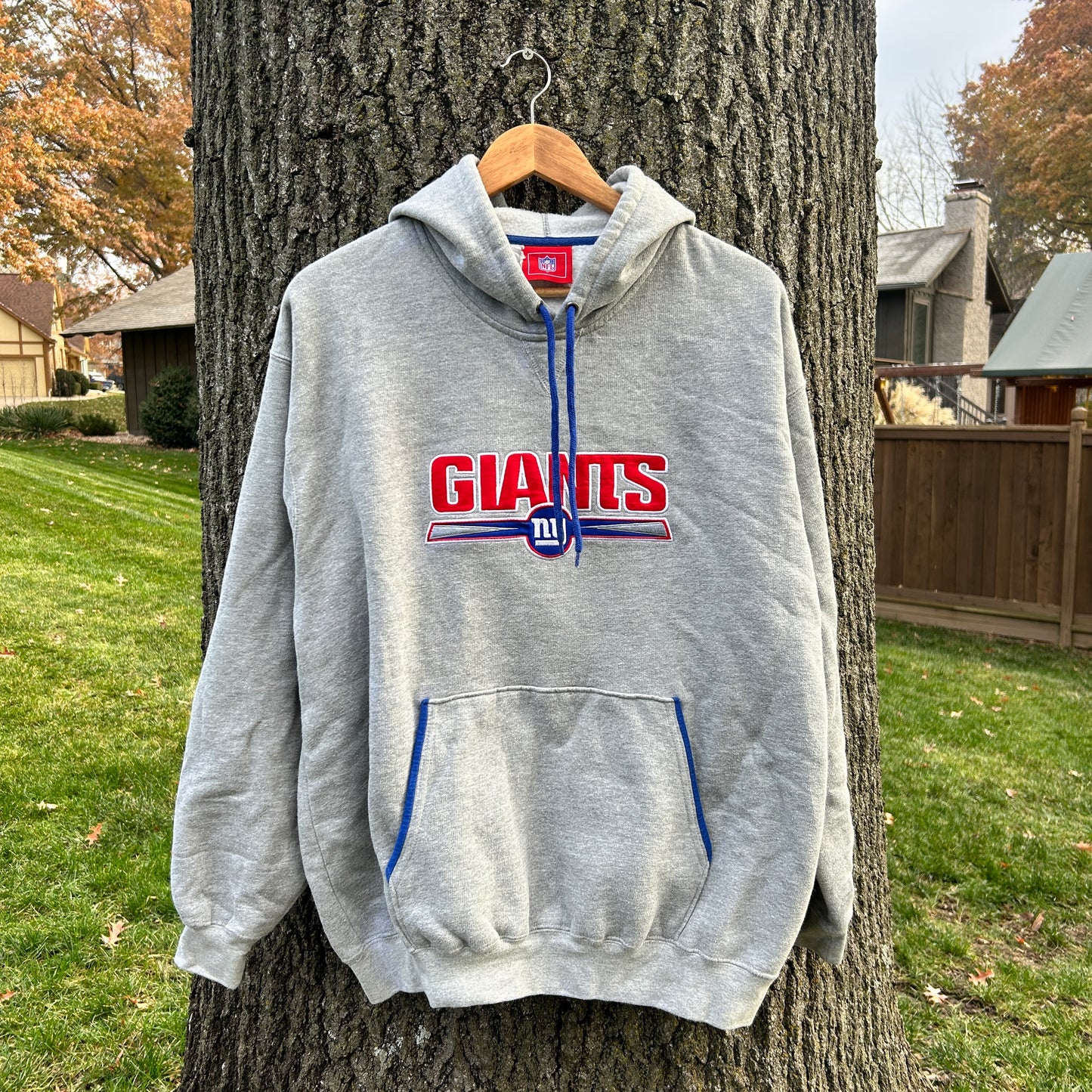 00's New York Giants Embroidered NFL Sweatshirts (XL)