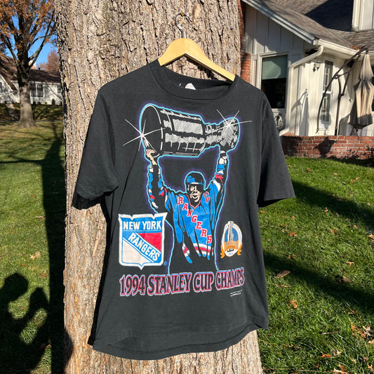 1994 New York Rangers Stanley Cup Champions T-shirt (L)