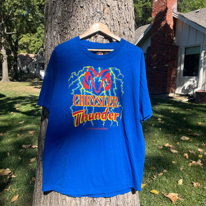 1997 Chrysler Thunder Blue Racing T-shirt (XL)