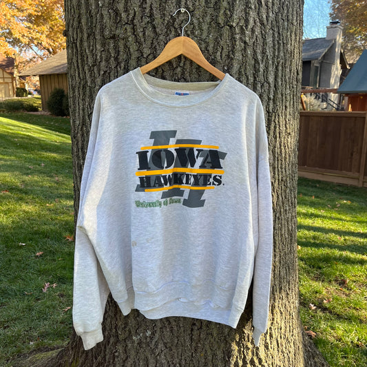 90's Iowa Hawkeyes Sweatshirt (XXL)