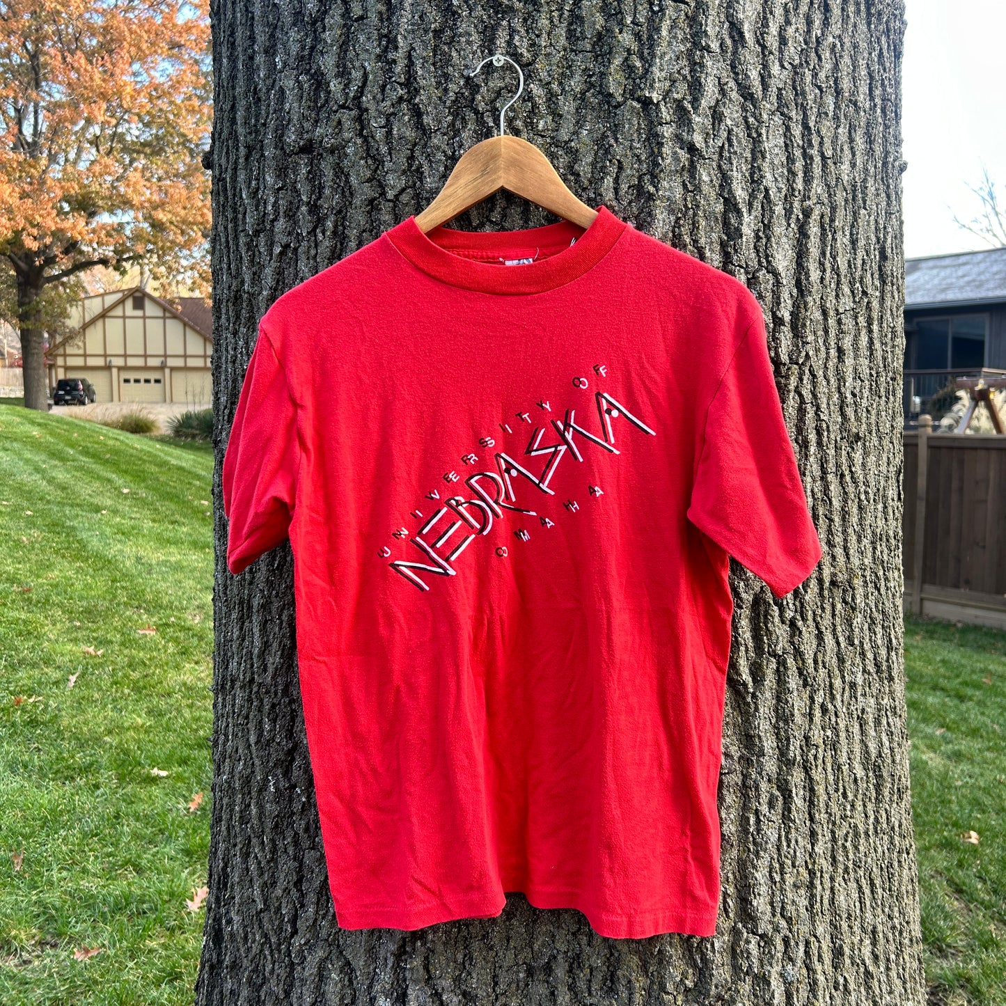 80's Nebraska Corn Huskers Shirt (L)