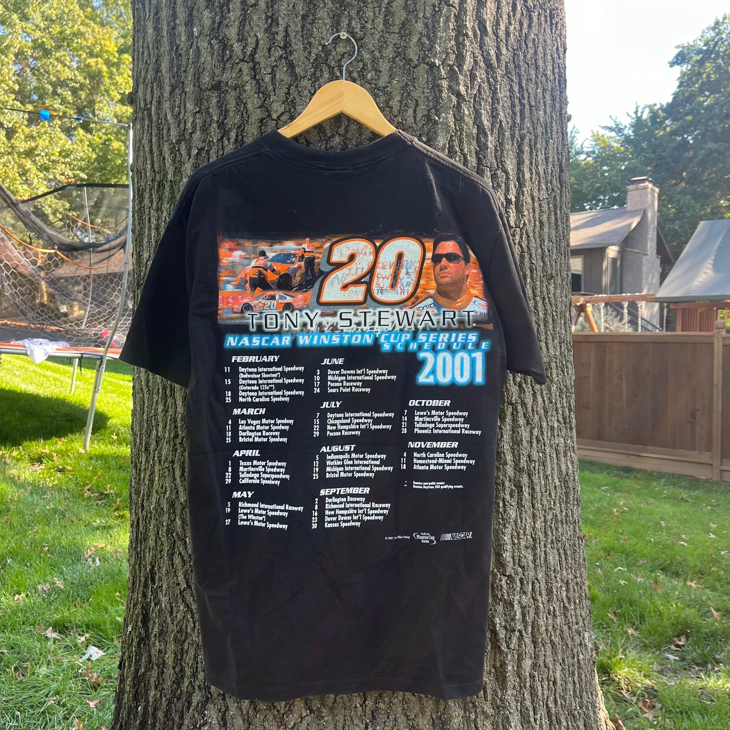 2001 Tony Stewart Racing Champion T-shirt (L)