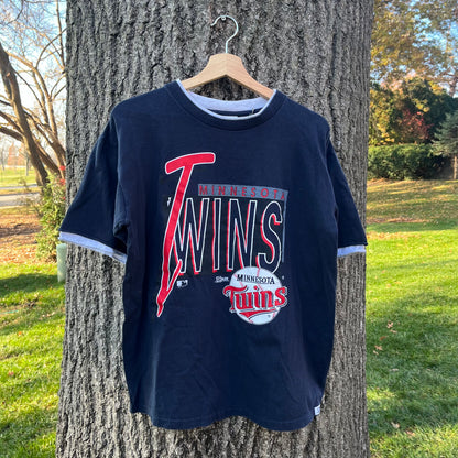 1992 Salem Sportswear Minnesota Twins Ringer (L)