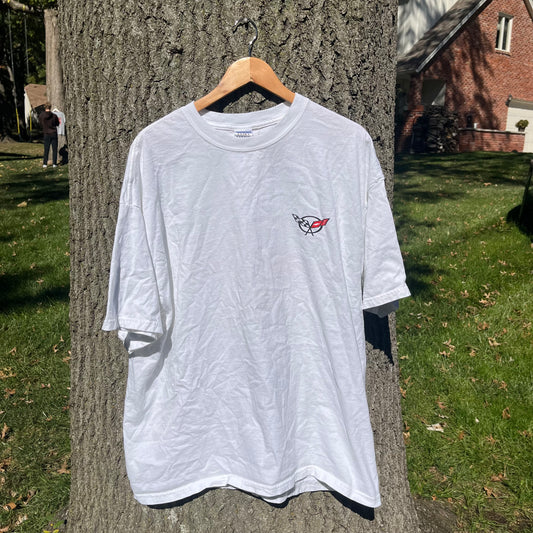 White Corvette T-shirt (XXL)