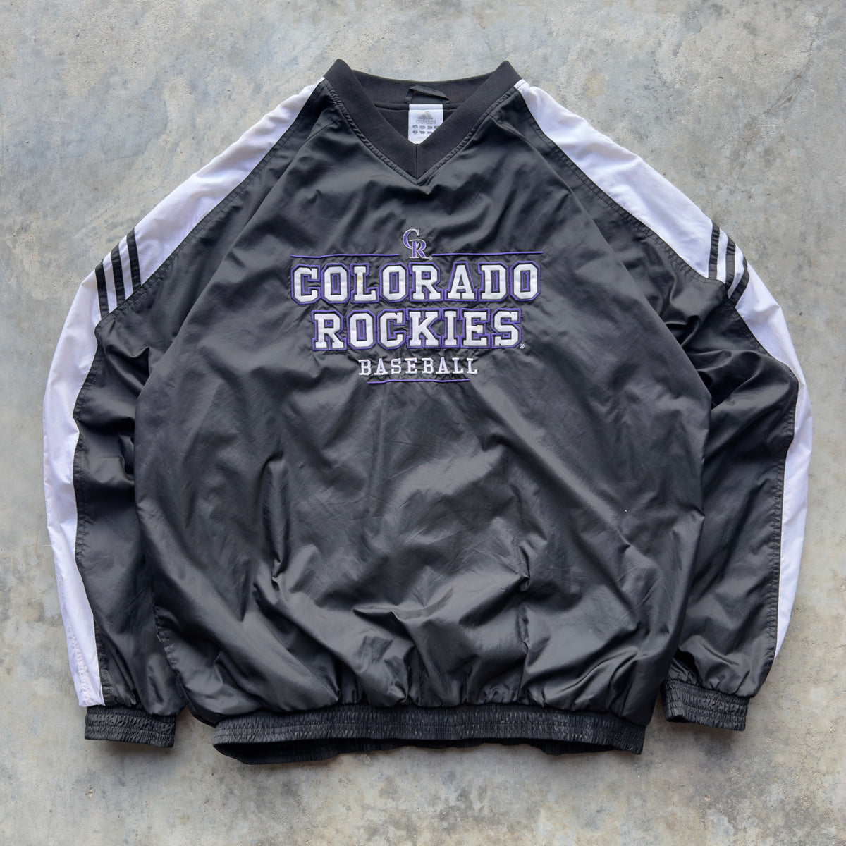 2000s Colorado Rockies Adidas Embroidered Pullover (XL)