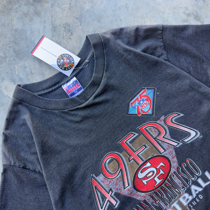 1994 San Francisco 49ers NFL 75th Anniversary T-Shirt (XL)