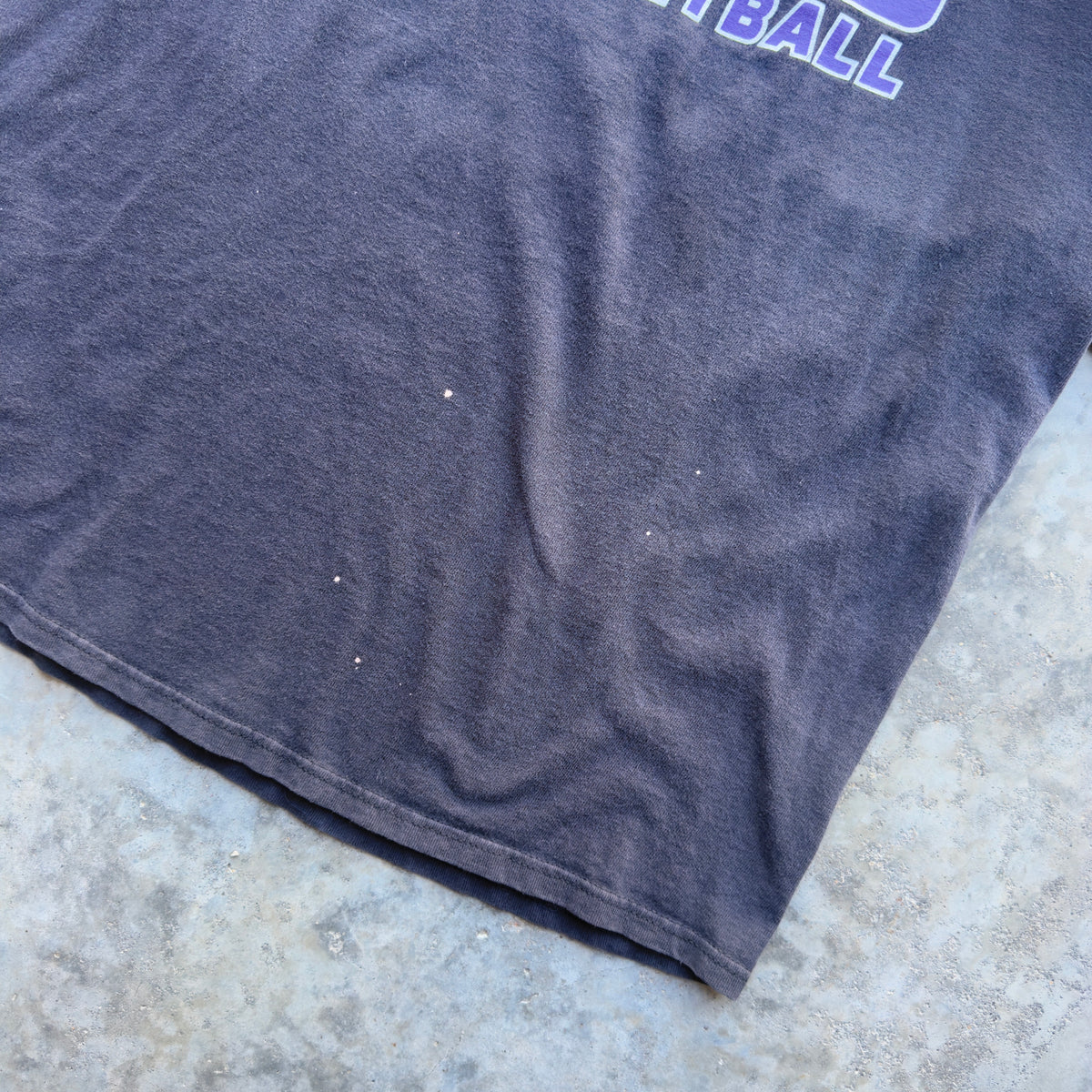 90s Phoenix Suns Black Champion Logo T-Shirt (L)