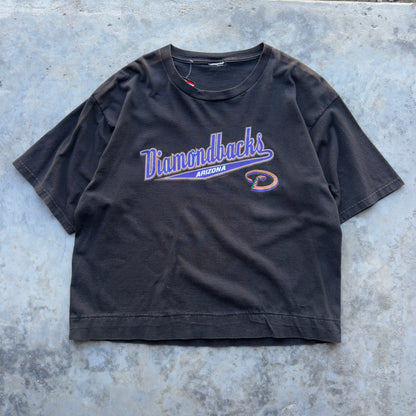 90s Arizona Diamondbacks Script Logo T-Shirt (L)