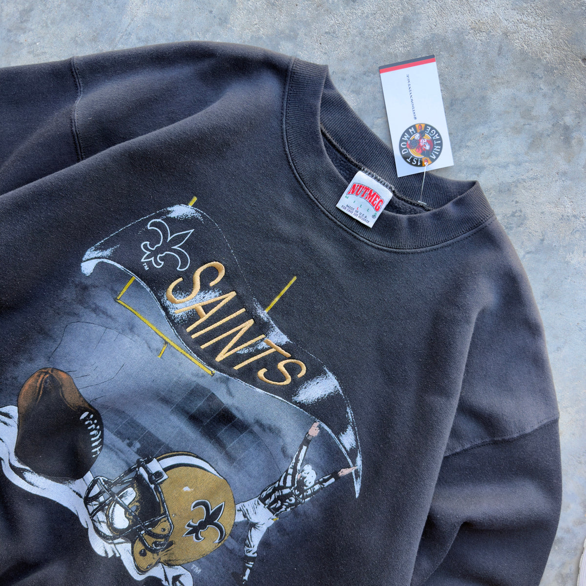 1993 New Orleans Saints Vintage Sweatshirt (L)