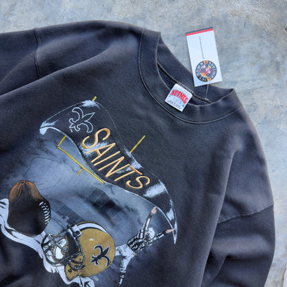 1993 New Orleans Saints Vintage Sweatshirt (L)