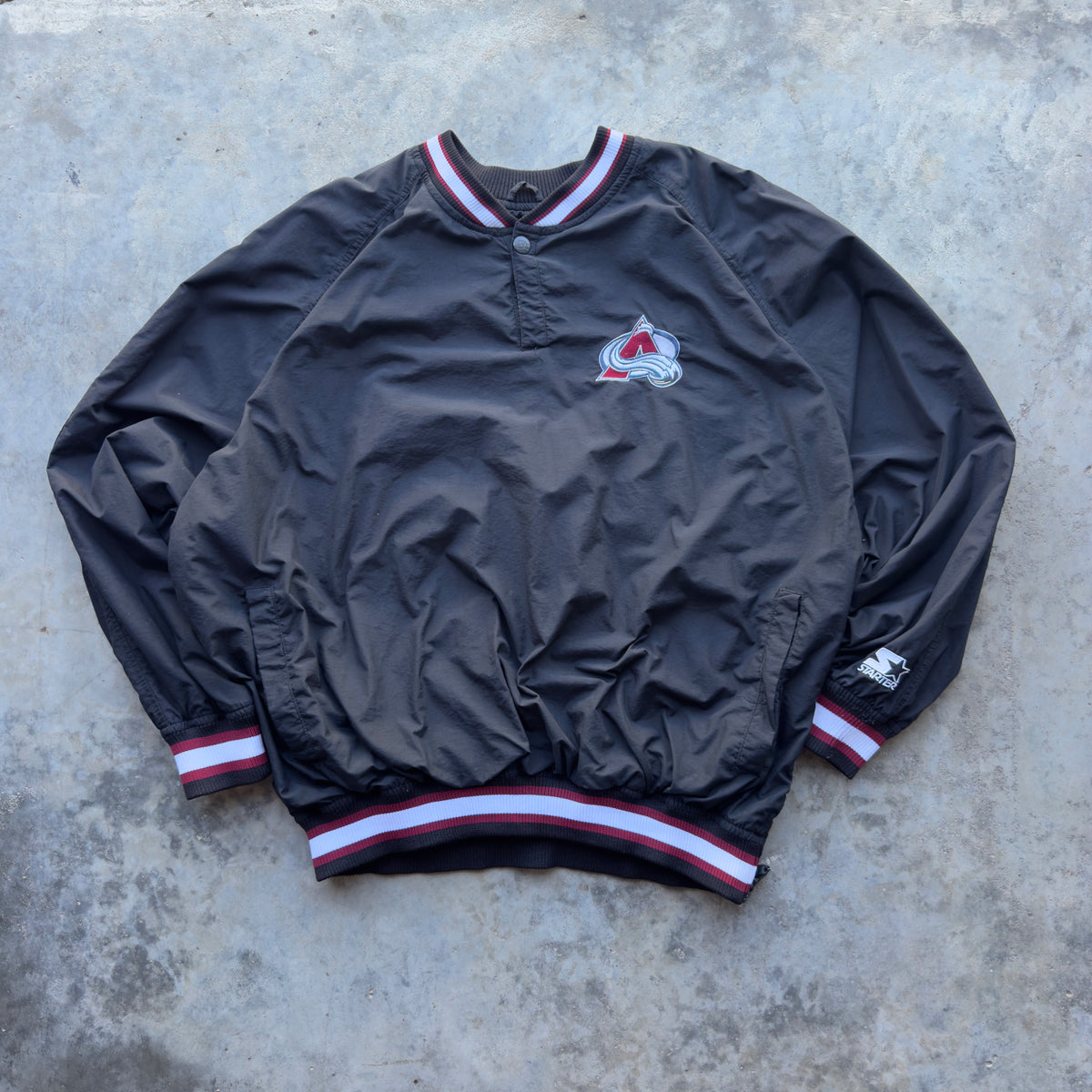 90s Colorado Avalanche Starter NHL Pullover (XXL)