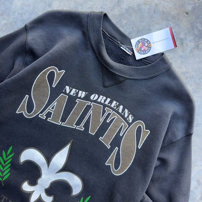 1992 New Orleans Saints Football Club Vintage Sweatshirt (M)
