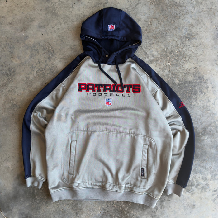 2000s New England Patriots Reebok Hoodie (XL)