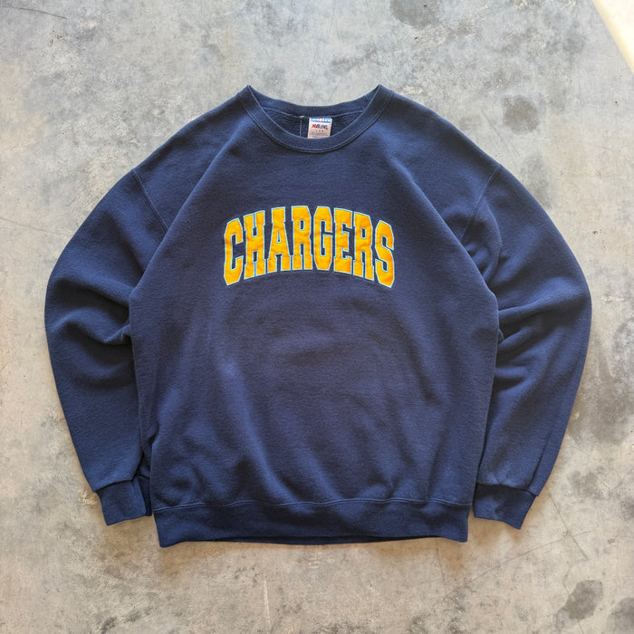 2000s San Diego Chargers Jerzees Navy Sweatshirt (L)