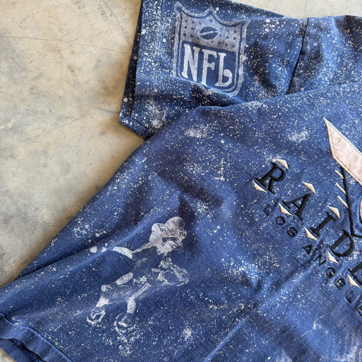 90s Los Angeles Raiders NFL AOP T-Shirt (L)
