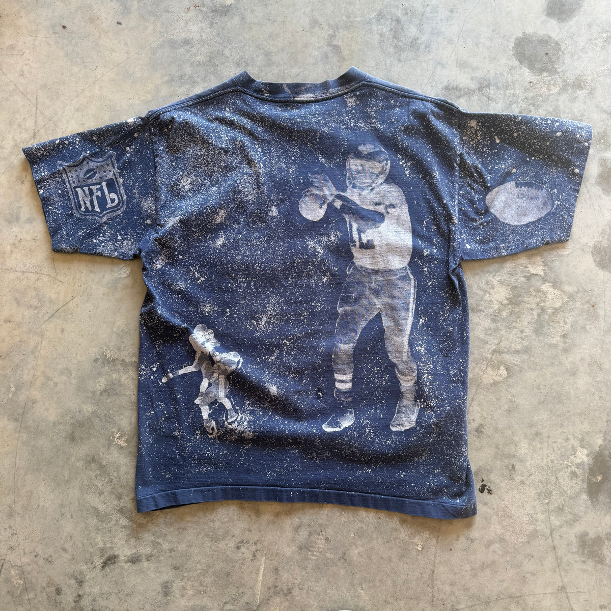 90s Los Angeles Raiders NFL AOP T-Shirt (L)