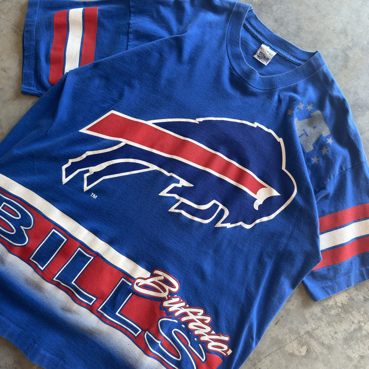 90's Buffalo Bills Salem Sportswear Jersey T-Shirt (XL)