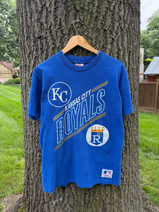 90's Kc Royals Nutmeg T-shirt (XL)