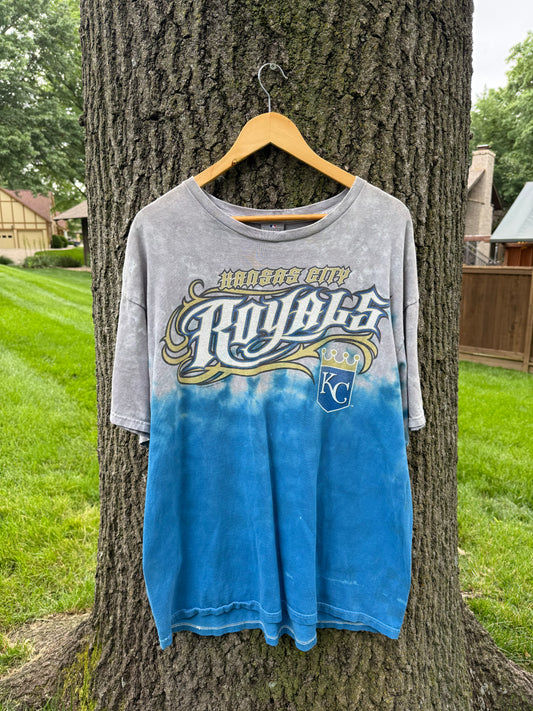 00's Kc Royals Tye-dye t-shirt (XXL)
