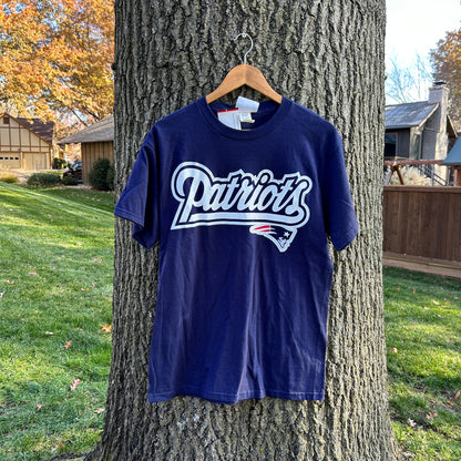 00's New England Patriots Puff Print Logo (M)