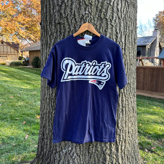 00's New England Patriots Puff Print Logo (M)