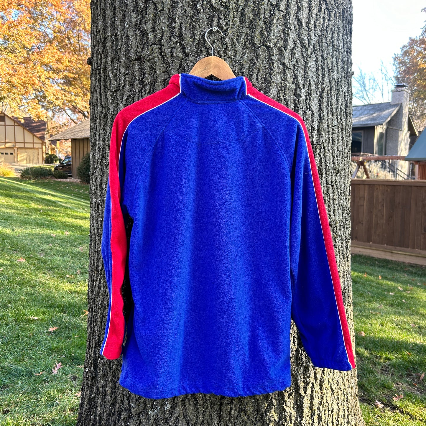 90's Kansas Jayhawks Fleece Jacket (M)