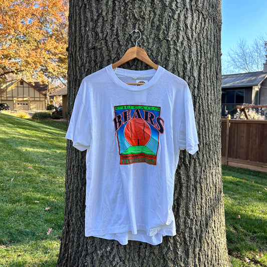 Early 90's Chicago Bears Training Camp T-shirt (L)