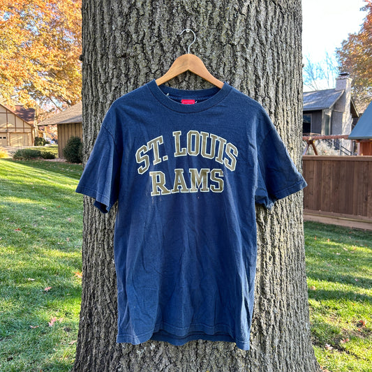 00's Saint Louis Rams Navy T-shirt (L)