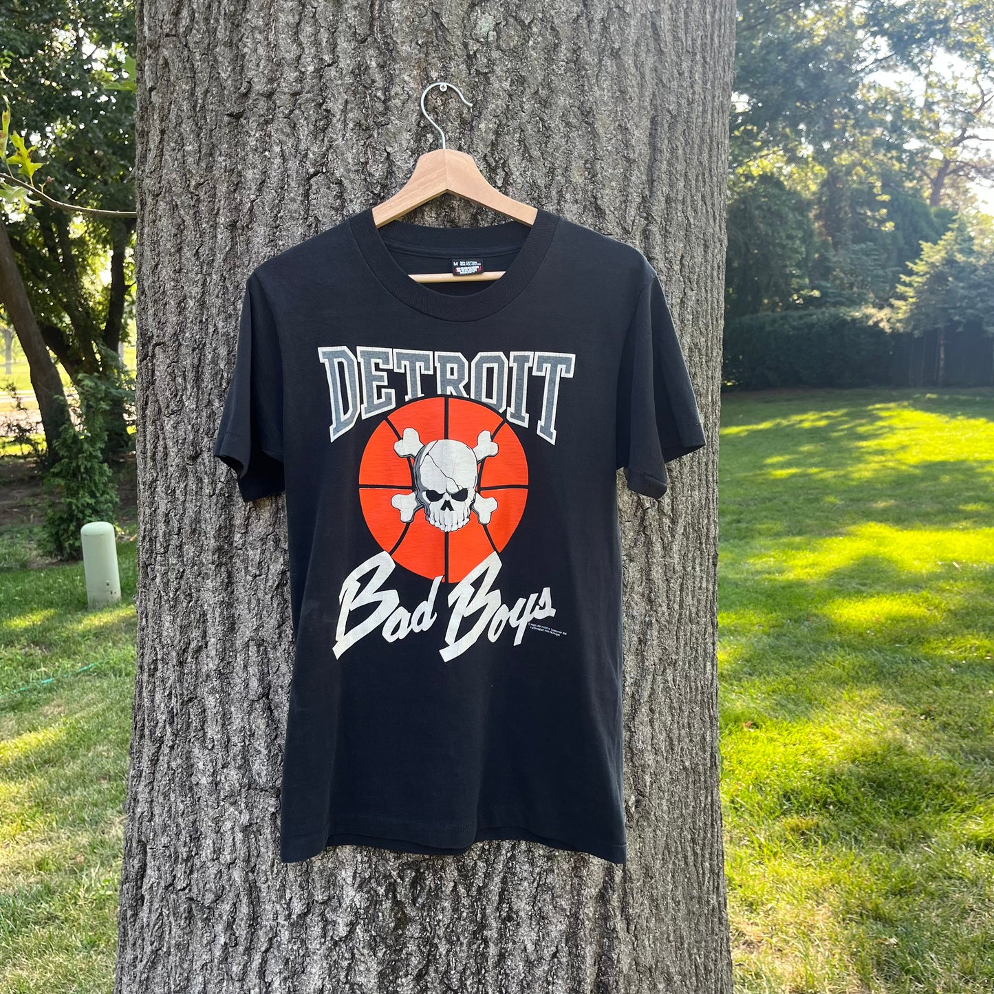 80's Detroit Bad Boy Pistons T-shirt (M)