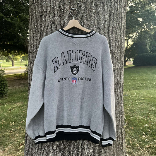 90's Oakland Raiders Pro Line Sweatshirt (L)