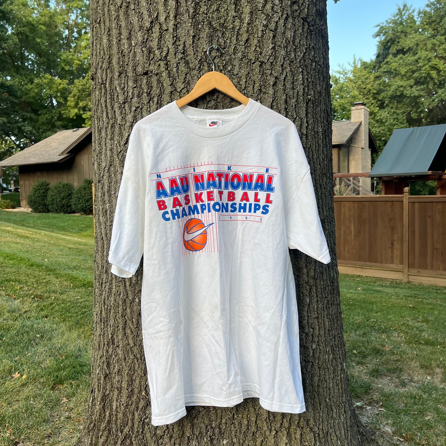 1995 Kansas NCAA Champs T-shirt (XXL)