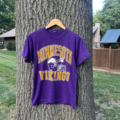 80's Minnesota Vikings Helmet T-shirt (S)