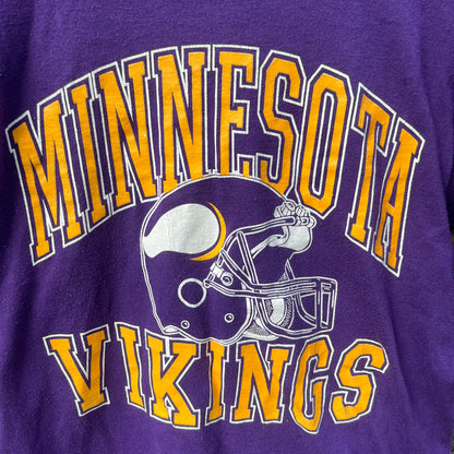 80's Minnesota Vikings Helmet T-shirt (S)