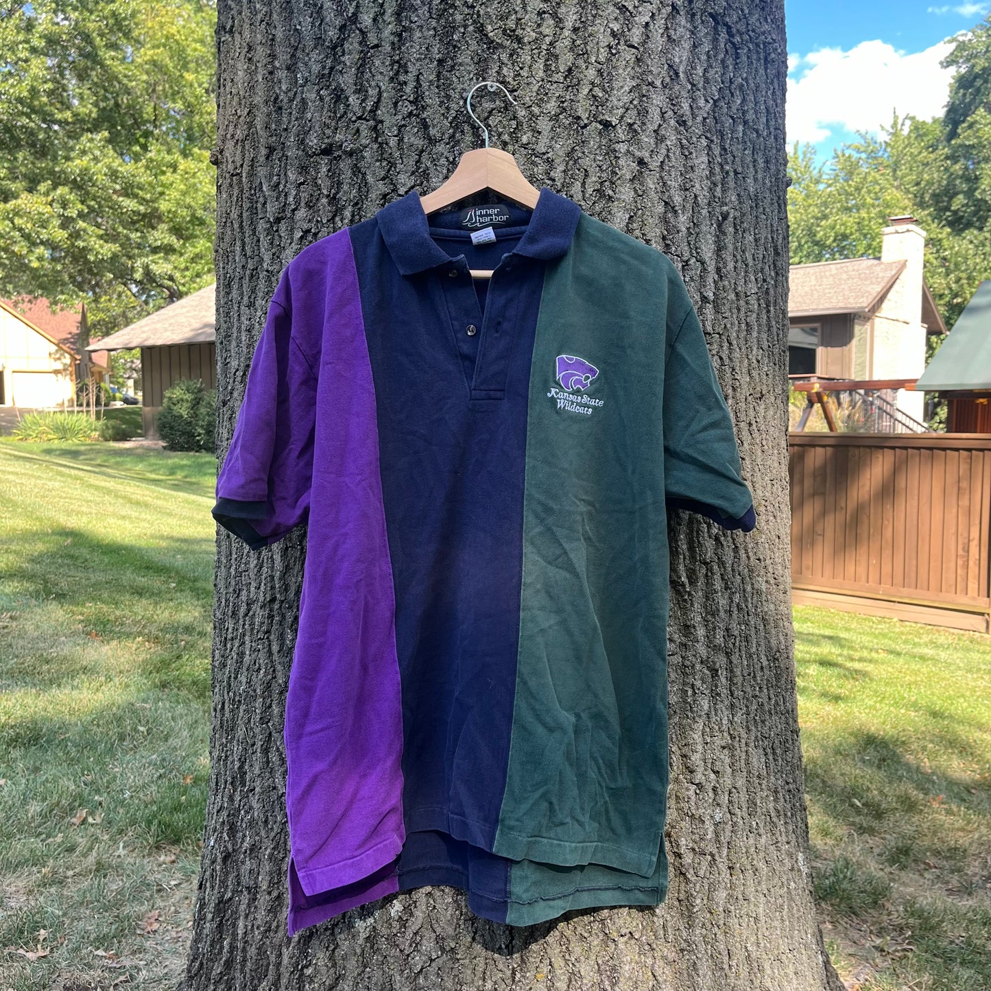 1995 Kansas State Wildcats Colorful Polo (XL)