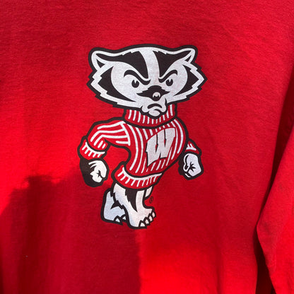 00's Wisconsin Badgers Long Sleeve T-shirt (L)