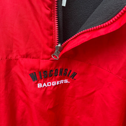 00's Wisconsin Badgers Reversible Fleece Jacket (XXL)