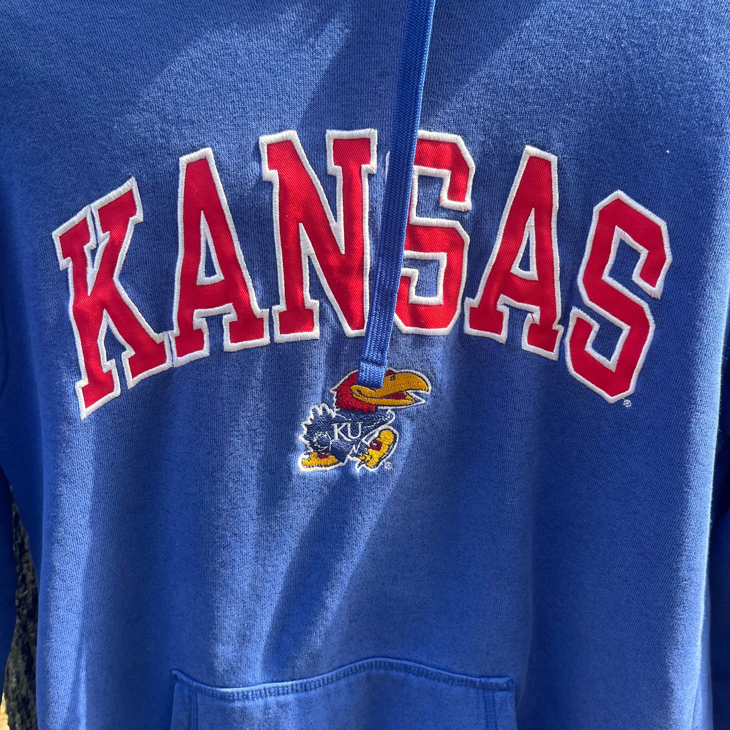 University of Kansas Jayhawks Embroidered Hoodie (S)