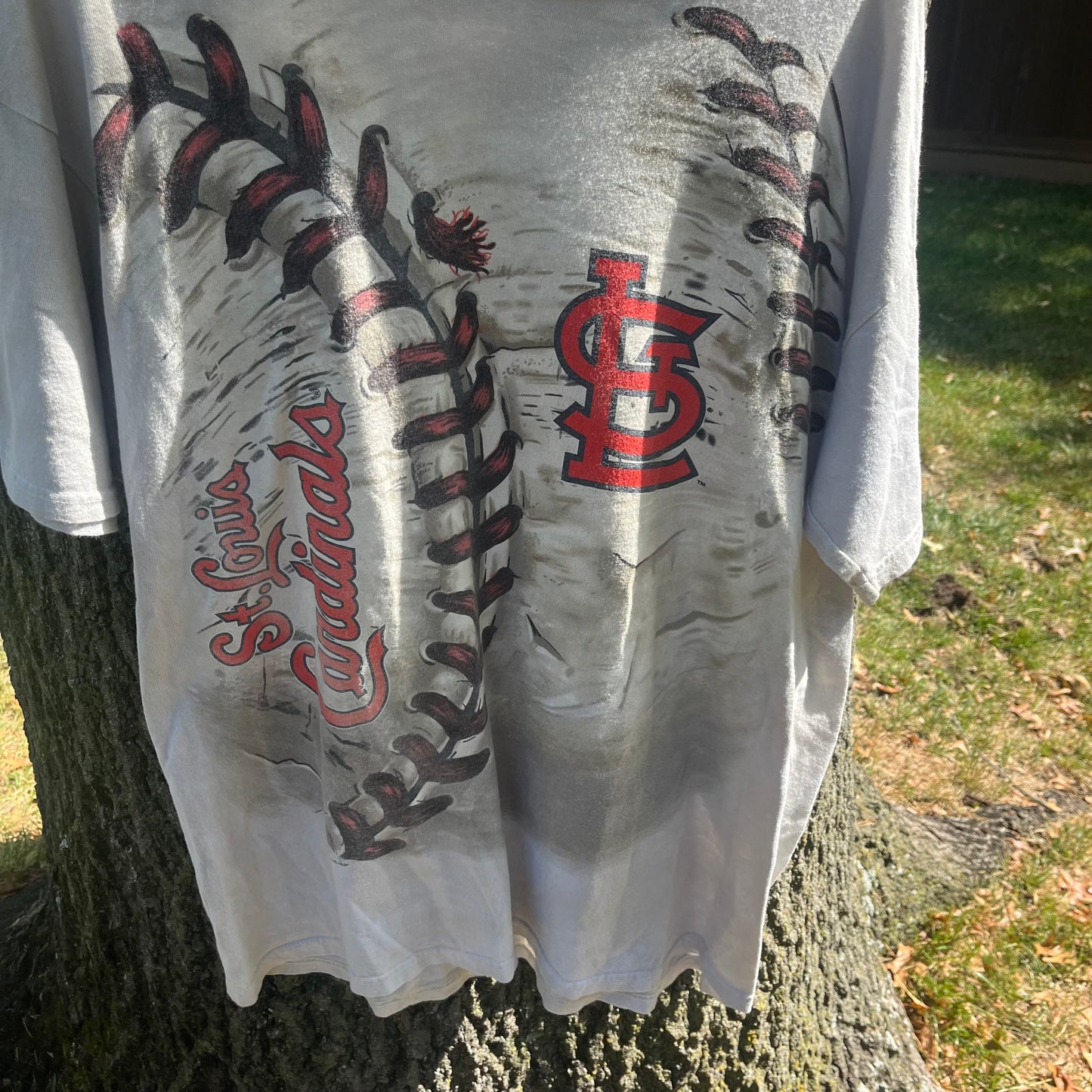 00's Saint Louis Cardinals Liquid Blue AOP (XL)